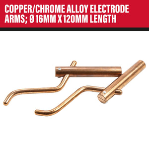 SIP 120mm Arms w/ Swan Neck Electrodes (16mm) - IP-25416