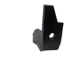 Sparex Hardfaced Power Harrow Blade 60x18x295mm RH. Hole centres: Hole Ø 19mm. Replacement for Amazone. To fit as: 954426SC | S.74780 - Product Image 2