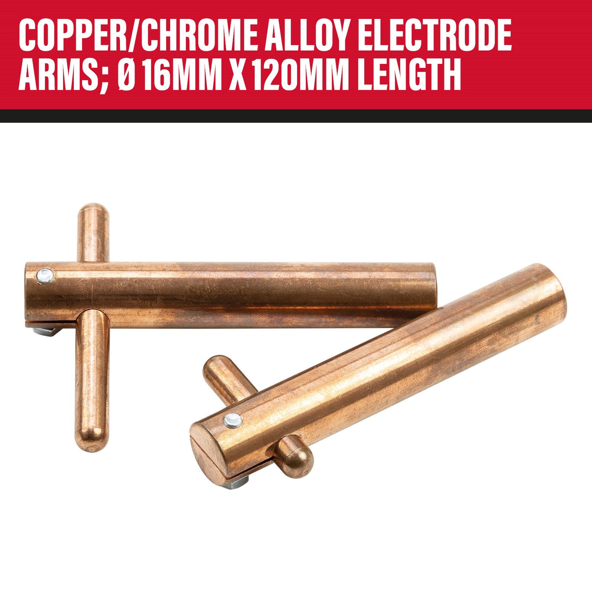 SIP 120mm Arms w/ Straight Electrodes (16mm) - IP-25418