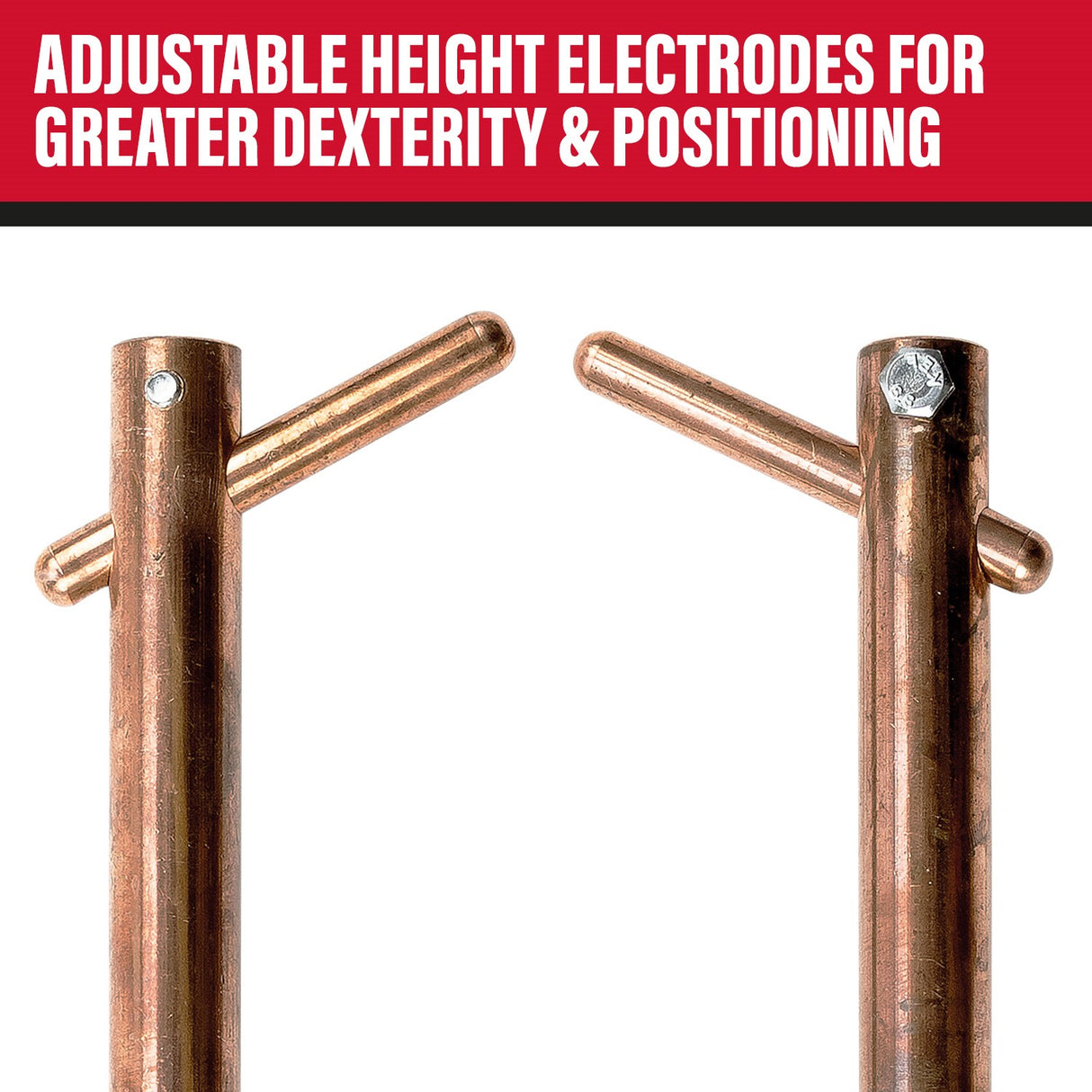 SIP 350mm Arms w/ Offset Electrodes (16mm) - IP-25419