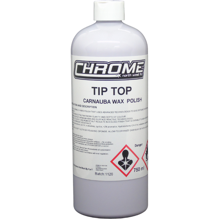 Chrome Tip Top | Premium Wax Polish for Ultimate Shine & Protection