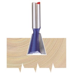 Draper Tct Router Bit, 1/4" Dovetail, 14mm Diameter - RB17 - Farming Parts