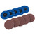Aluminium Oxide Sanding Discs, 75mm, 180 Grit (Pack of 10) (75618)