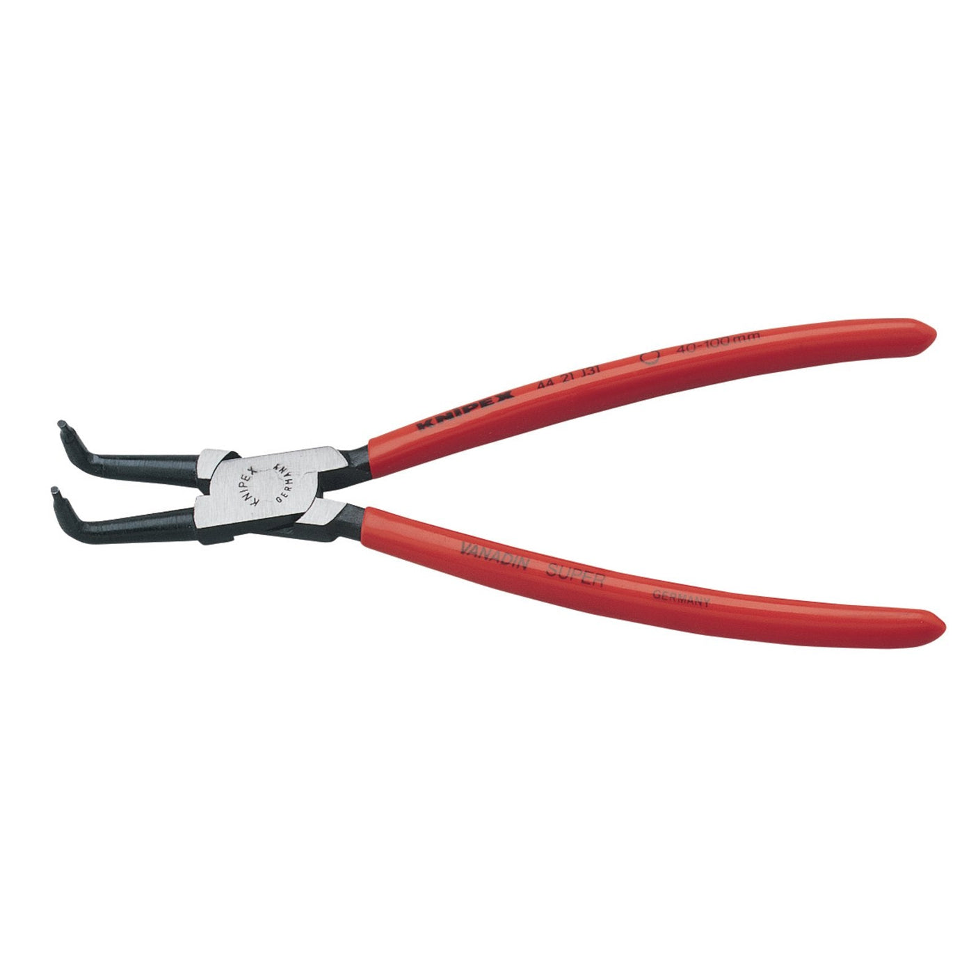 Draper Knipex 44 21 J31 Sbe J3190&Deg; Bent Internal Circlip Pliers, 40 - 100mm - 44 21 J31 SBE - Farming Parts