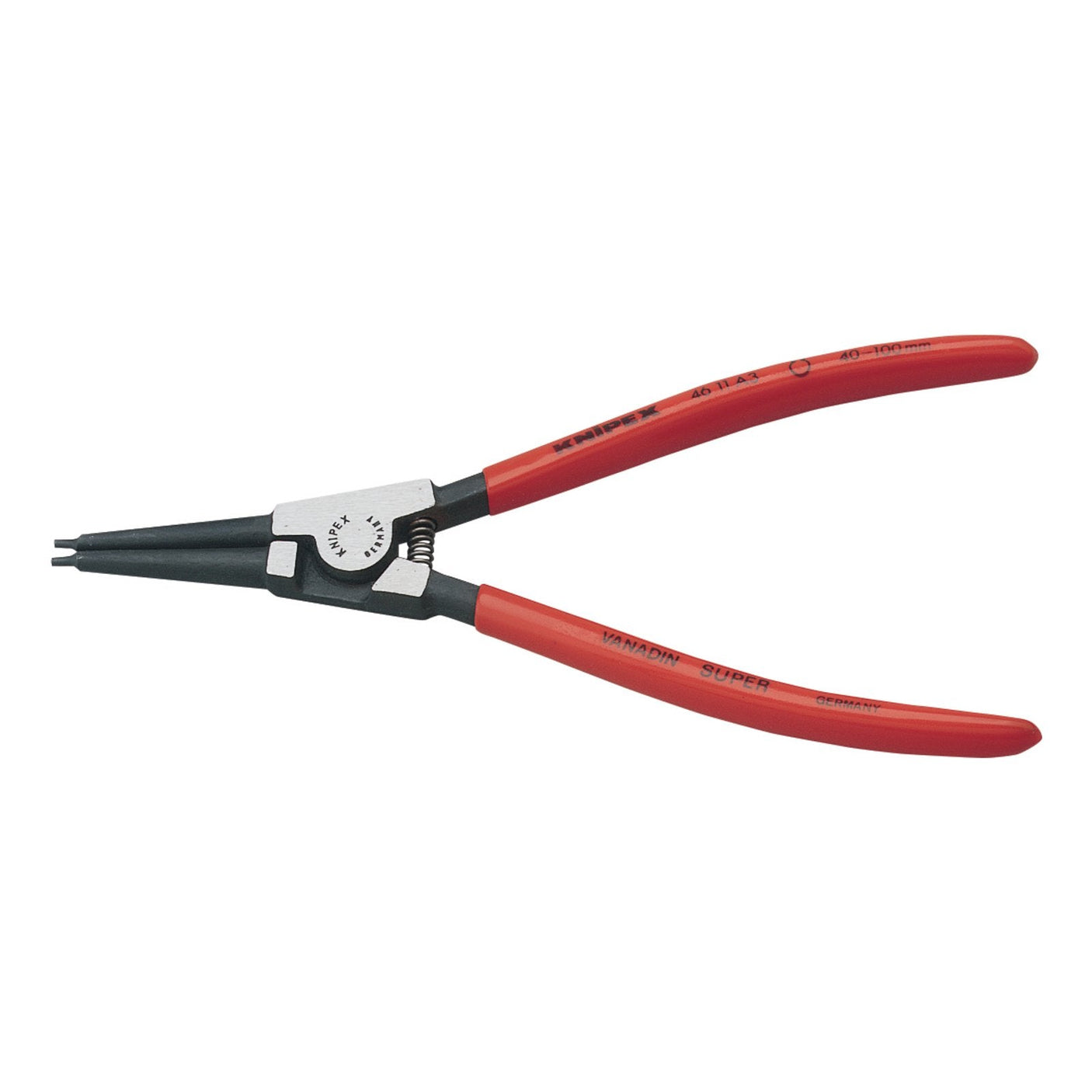 Draper Knipex 46 11 A3 Sb A3 Straight External Circlip Pliers, 40 - 100mm - 46 11 A3 SBE - Farming Parts