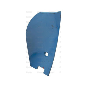 The Sparex Outer Board 310x8mm RH, designed to fit as 3374398, is a blue metal agricultural blade with a width of 150mm and a hole near the bottom center. Ideal for use with the Lemken TERRADISC and compatible with Sparex Fasteners.