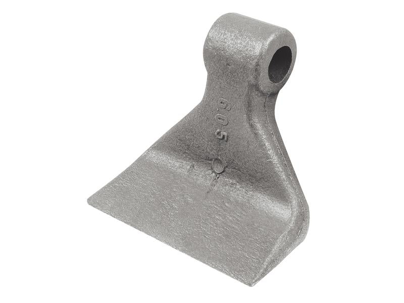 Sparex | Hammer Flail, Top width: 40mm, Bottom width: 120mm, Hole Ø: 16.5mm, Radius 110mm - Replacement for Omarv, Celli, Kuhn, Sicma To fit as: CL00323