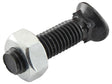 Sparex Oval Head Bolt Square Collar With Nut (TOCC) - M8 x 35mm, Tensile strength 8.8 (25 pcs. Box) | S.78769 - Product Image 1