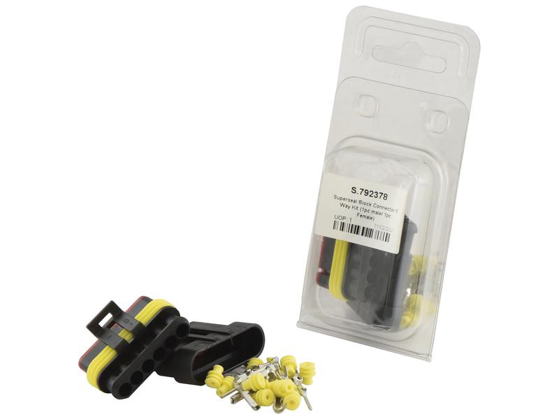 Sparex 6-Way Superseal Connector Kit Waterproof Set | S.792378