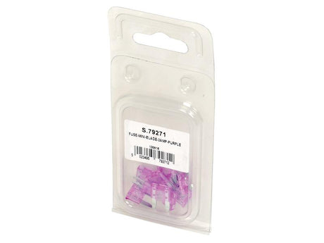 Sparex Agripak 10 pcs. Mini Blade Fuse 3.0A Purple | S.79271 - Product Image 2