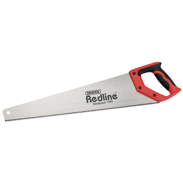 Draper Redline Soft Grip Hardpoint Handsaw, 500mm - RL-HS/HP/SG - Farming Parts