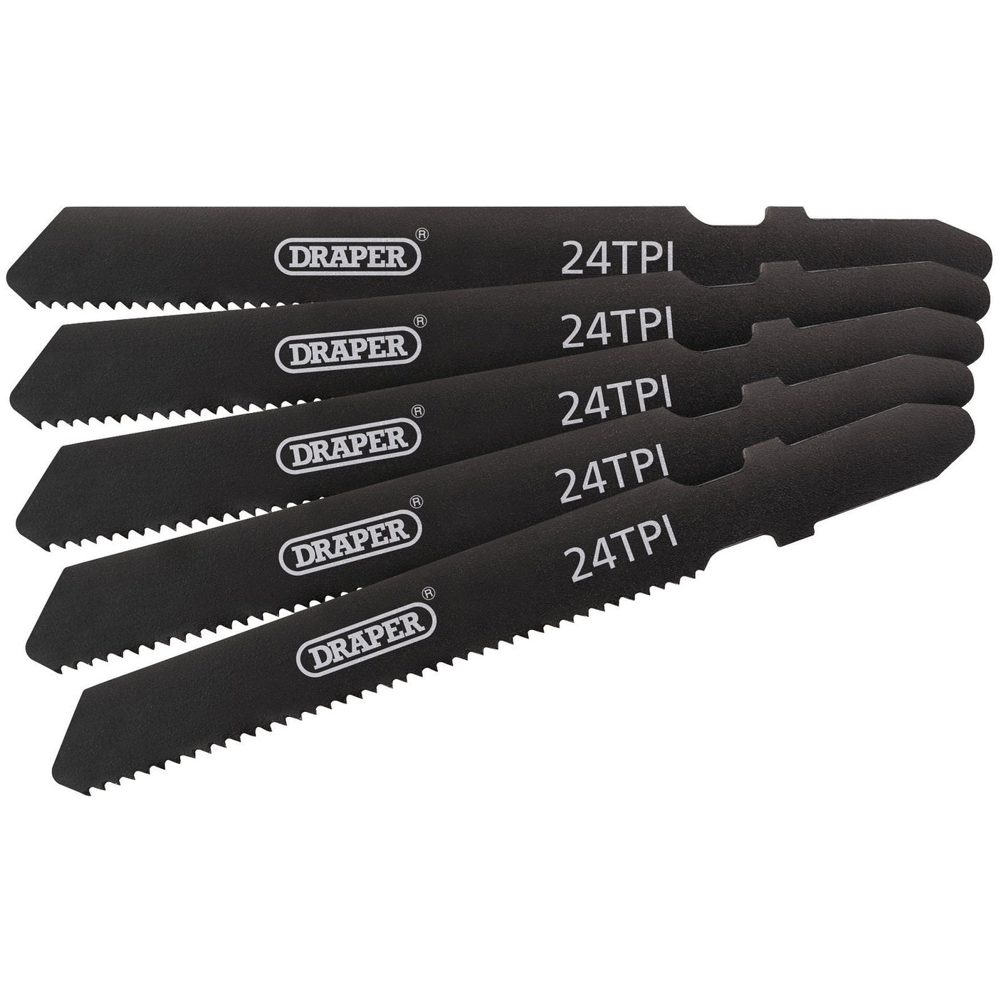 Draper Dt118A Jigsaw Blade Set, 92mm (5 Piece) - DT118A - Farming Parts