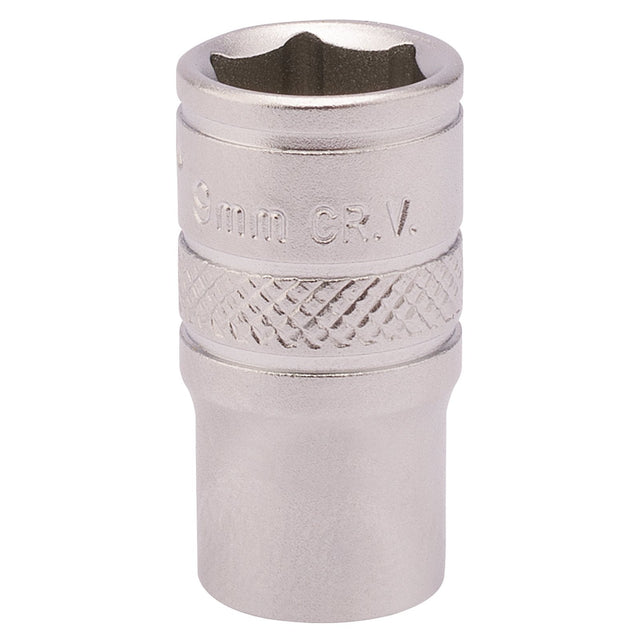 Draper Socket, 1/4" Sq. Dr., 9mm - B-MM/MS - Farming Parts