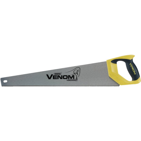 Draper Venom&#174; Second Fix Double Ground Handsaw, 550mm, 11Tpi/12Ppi - VSD550 - Farming Parts