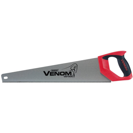 Draper Venom&#174; Second Fix Triple Ground Handsaw, 500mm, 11Tpi/12Ppi - VST500 - Farming Parts