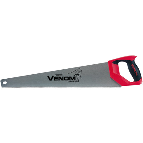 Draper Venom&#174; Second Fix Triple Ground Handsaw, 550mm, 11Tpi/12Ppi - VST550 - Farming Parts