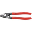 Draper Knipex 95 41 165Sbe Copper Or Aluminium Only Cable Shear With Sprung Handles, 165mm - 95 41 165 - Farming Parts