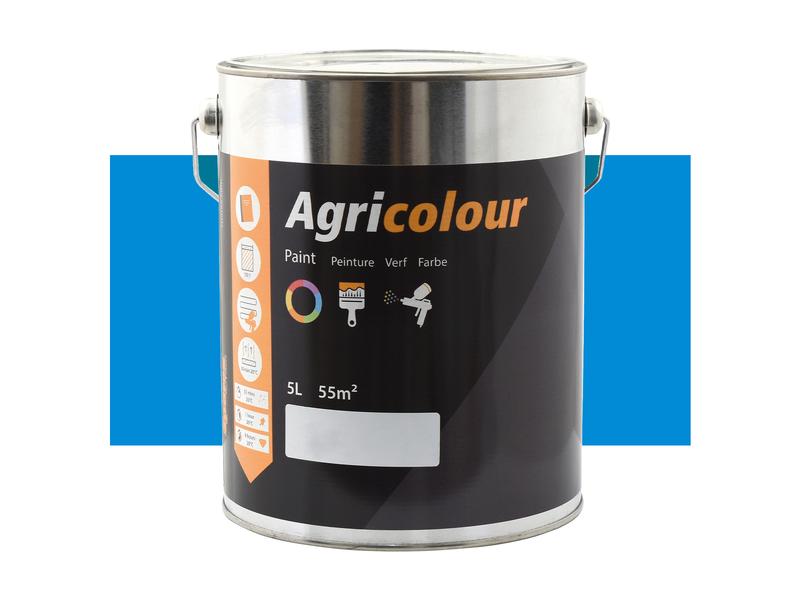 Paint - Agricolour - Blue, Gloss 5 ltr(s) Tin | Sparex Part Number: S.830725