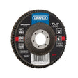 Draper Zirconium Oxide Flap Disc, 115 X 22.23mm, 40 Grit - FDZ115 - Farming Parts