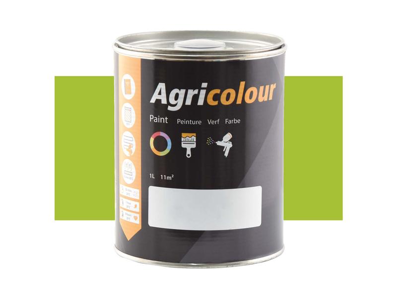 Paint - Agricolour - Light Green, Gloss 1 ltr(s) Tin | Sparex Part Number: S.83582