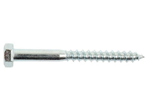 Sparex Metric Coach Screw, M8x80mm (DIN 571) | S.8366 - Product Image 1