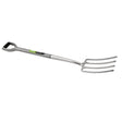 Draper Extra Long Stainless Steel Garden Fork With Soft Grip - QFS-EL/I - Farming Parts