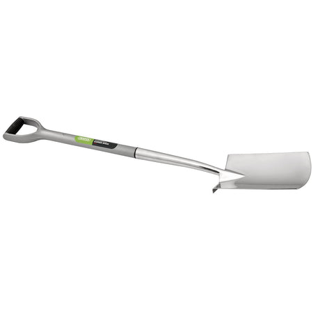 Draper Extra Long Stainless Steel Garden Spade With Soft Grip - DSS-EL/I - Farming Parts