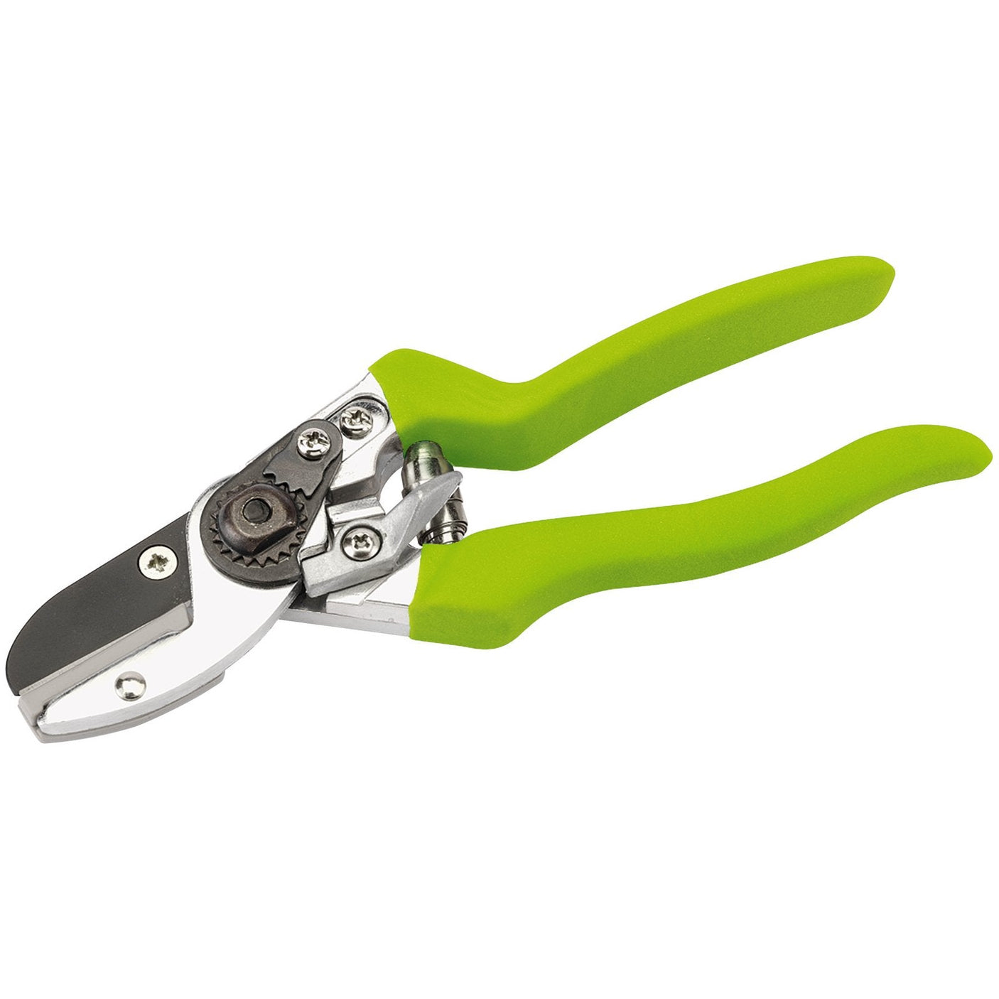 Draper Soft Grip Anvil Pattern Secateurs, 215mm - G808A - Farming Parts