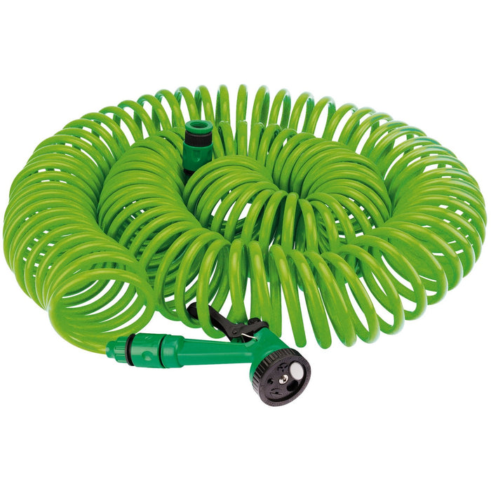 Draper Recoil Hose With Spray Gun And Tap Connector, 30M - GCH2DD