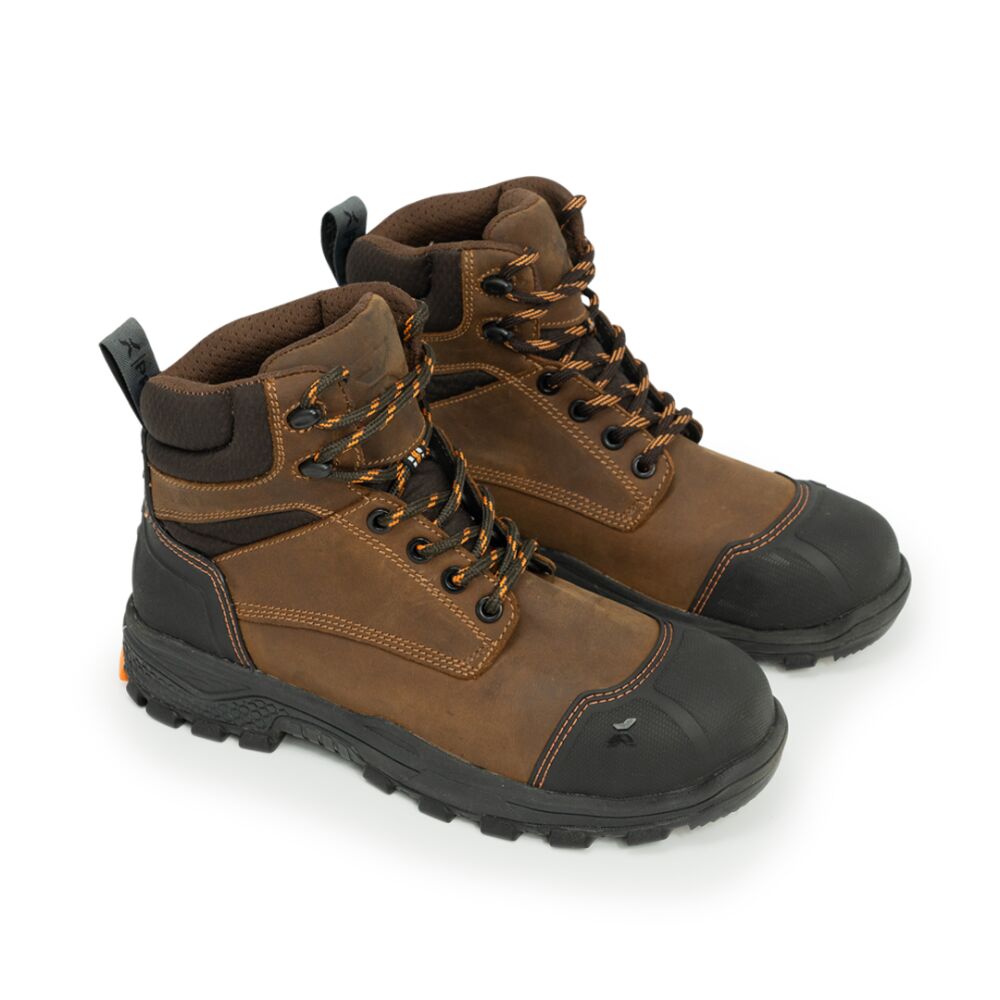 Xpert Pro Zipster S3L Safety Zip-Side Boot Brown - XPP2200