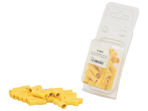 Sparex Agripak 25pcs Female Spade Terminal 6.3mm Yellow | S.8583