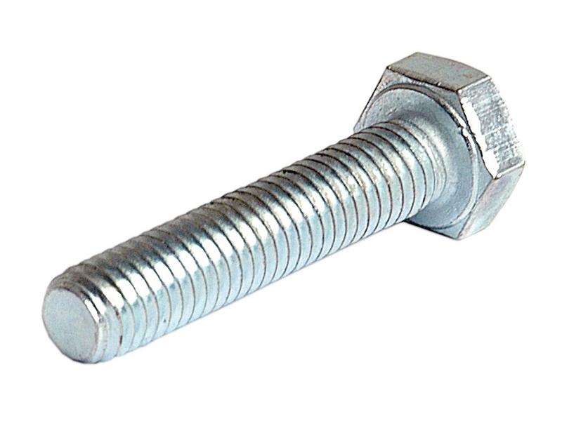 Metric Setscrew, M4x30mm (DIN 933) Tensile strength: 8.8. - Sparex Part No. S.8640