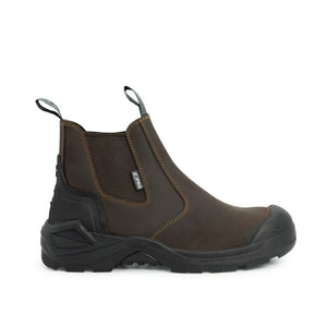 Xpert Pro Hutton S3L Safety Dealer Boot Brown - XPP2050-39