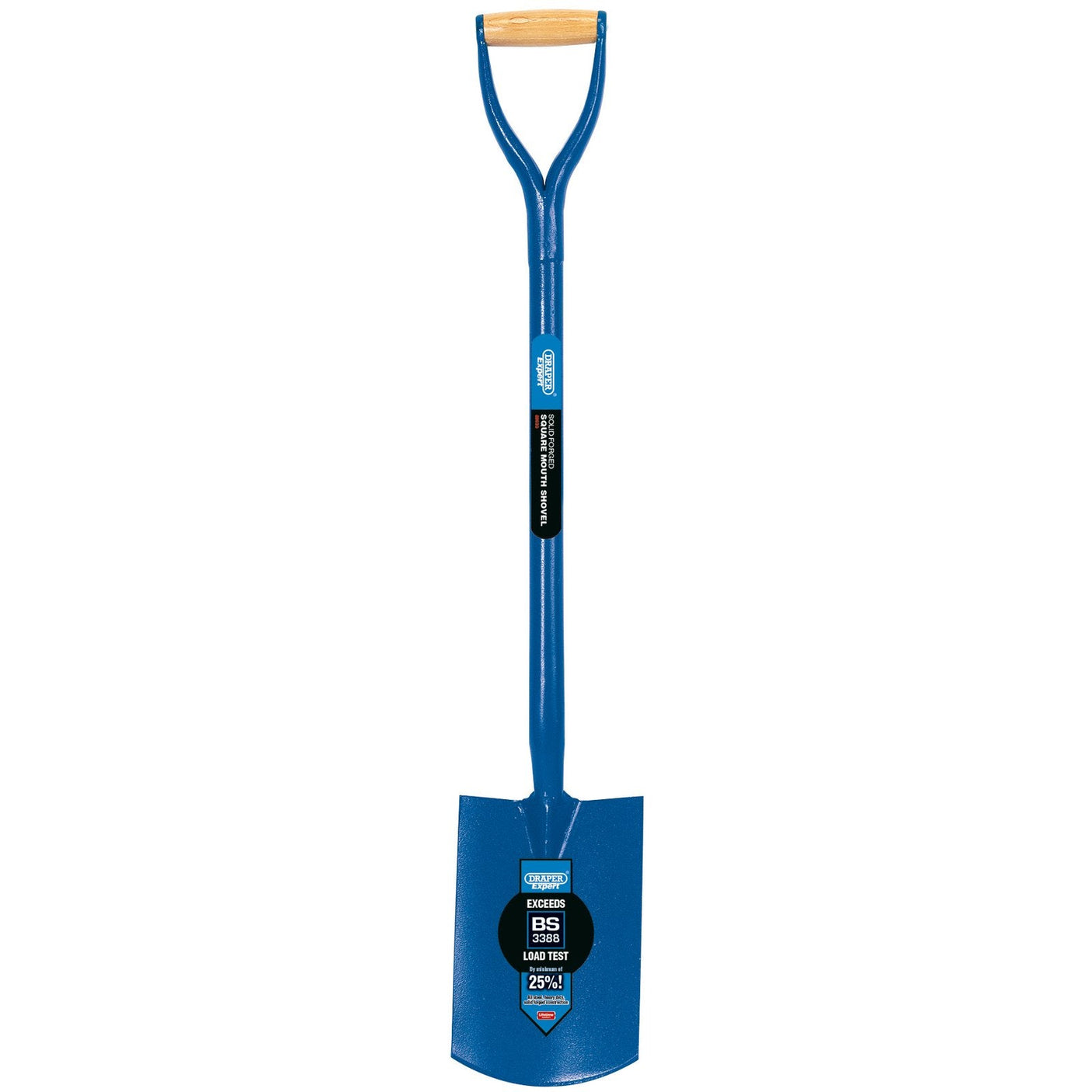 Draper Expert All Steel Contractors Square Mouth Spade - ASDS - Farming Parts