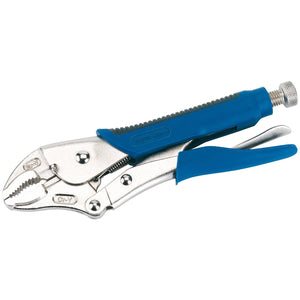 Draper Soft Grip Curved Jaw Self Grip Pliers, 230mm - 9006SG - Farming Parts