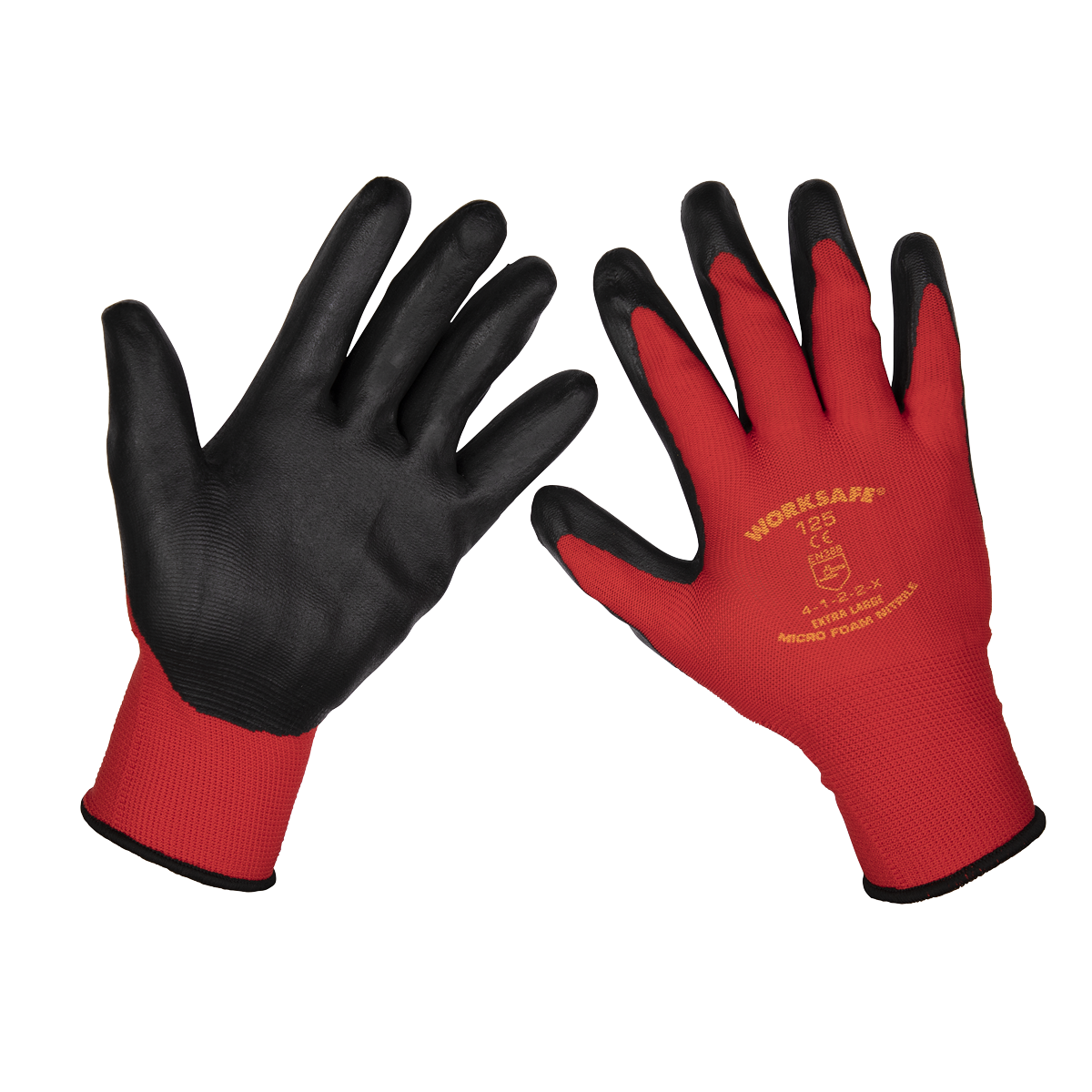 Flexi Grip Nitrile Palm Gloves (X-Large) - Pair - 9125XL - Farming Parts