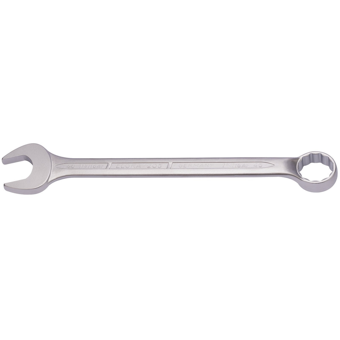 Draper Elora Long Combination Spanner, 46mm - 1.13/16" - 205-46 / 1.13/1 - Farming Parts