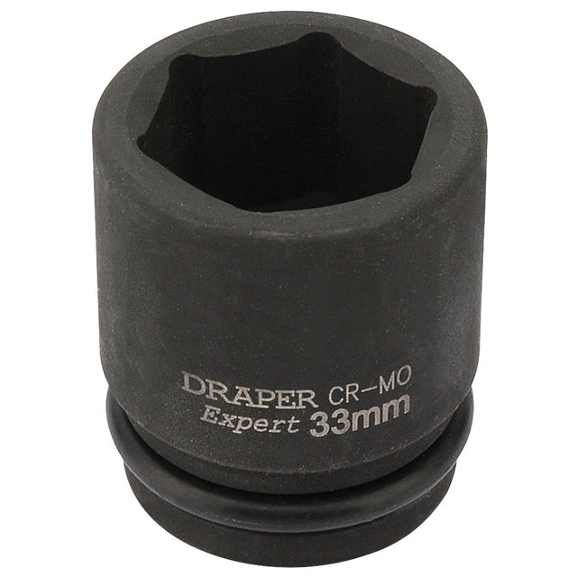 Draper Expert Hi-Torq&#174; 6 Point Impact Socket, 3/4" Sq. Dr., 33mm - 419-MM - Farming Parts