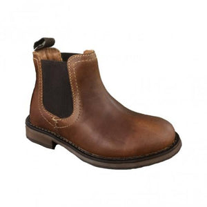 Oaktrak Oakham Kids Dealer Boot Rustic Brown - OAKHAM-RUSTIC