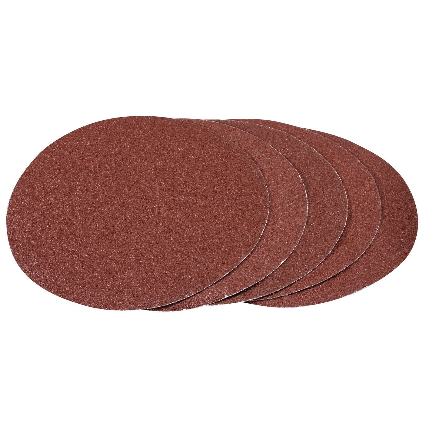 Draper Hook And Loop Aluminium Oxide Sanding Discs, 180mm, 80 Grit (Pack Of 5) - APT257 - Farming Parts