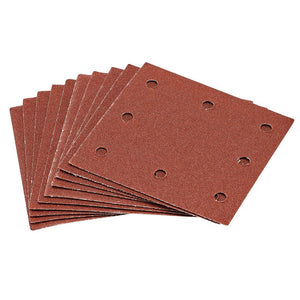 Draper 1/4 Sanding Sheets, 105 x 115mm, 80 Grit - Discontinued -