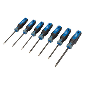 Draper Expert Tx-Star Diamond Tipped Screwdriver Set (7 Piece) - 997/TX7 - Farming Parts