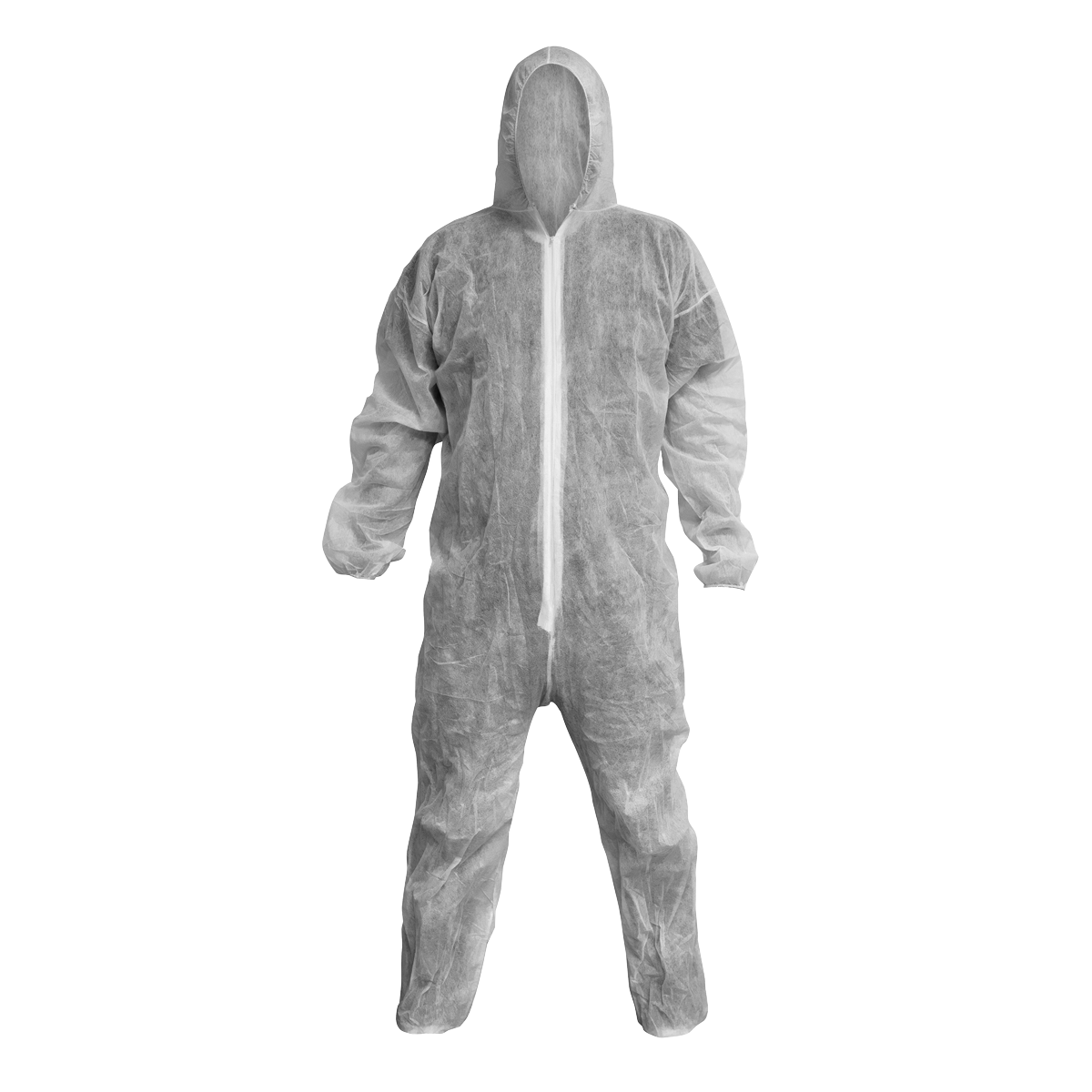 Disposable Coverall White - Large - 9601L - Farming Parts