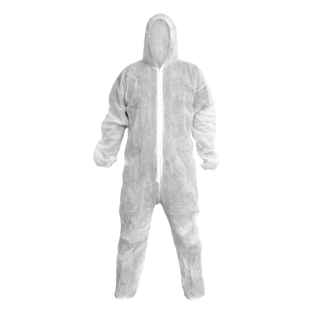 Disposable Coverall White - X-Large - 9601XL - Farming Parts