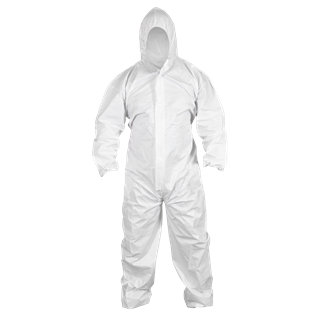 Sealey | Worksafe® Type 5/6 Disposable Coverall - Large - 9602L