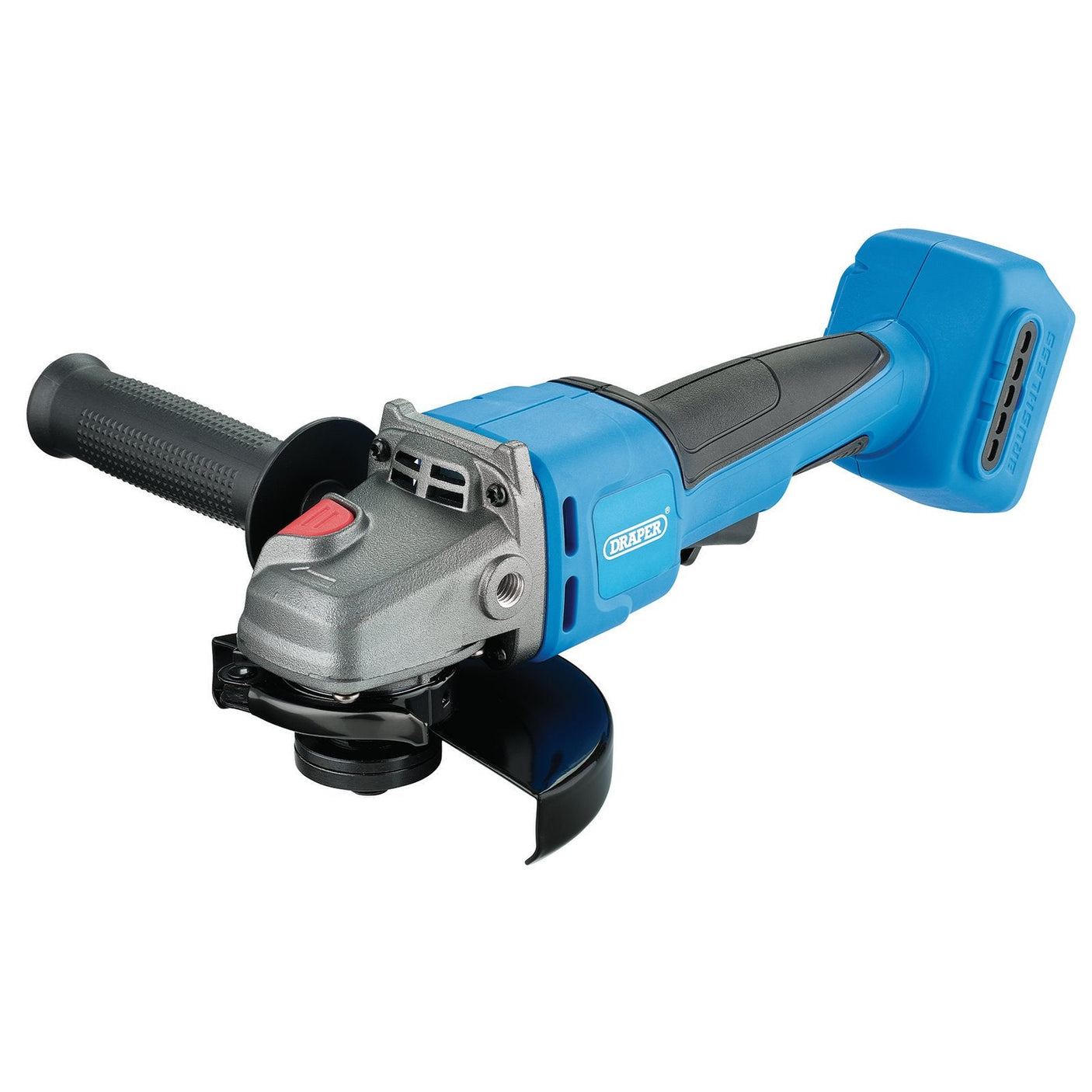 Draper D20 20V Brushless Angle Grinder, 115/125mm (Sold Bare) - D20AG - Farming Parts