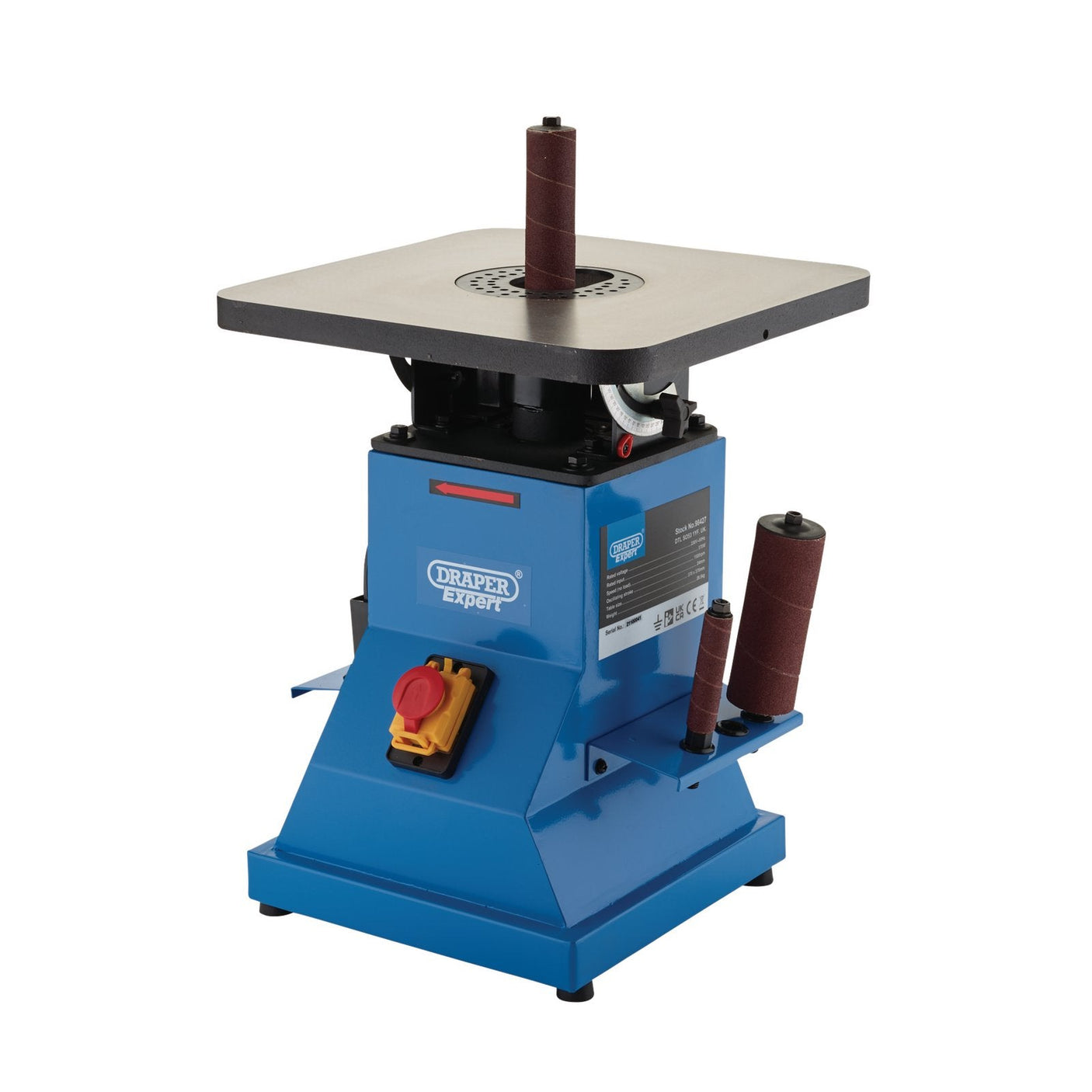 Draper Expert 230V Oscillating Spindle Sander, 370W - OSS370E - Farming Parts