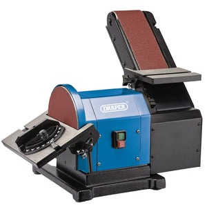 Draper 230V Belt, 100mm And Disc Sander, 200mm, 500W - BDS500D. - Farming Parts