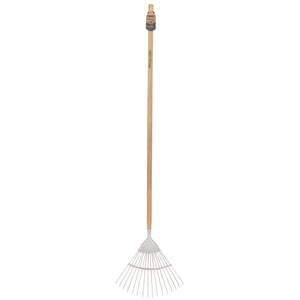 Draper Heritage Stainless Steel Lawn Rake With Ash Handle - DGLRG/L - Farming Parts