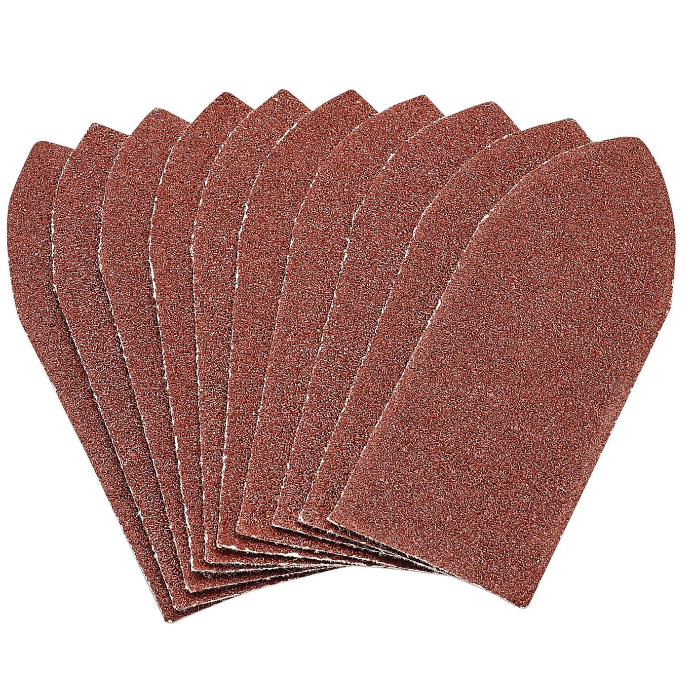 Draper Hook And Loop Aluminium Oxide Sanding Sheets, 32 X 92mm, 80 Grit (Pack Of 10) - APT259 - Farming Parts